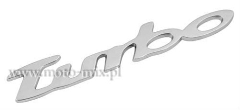 Emblemat 3D Deco LAMPA - Turbo - Emblemat 3D Deco LAMPA - Turbo -