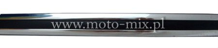 Listwa chrom 19 mm na metry chrom + czarny Listwa chrom 19 mm na metry chrom + czarny