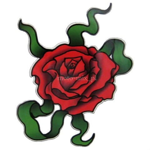 Naklejka tuningowa - Róża