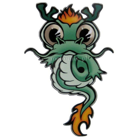 Naklejka tuningowa - Smok mały small dragon