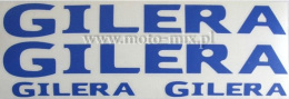 Naklejki motocyklowe Gilera (niebieskie)
