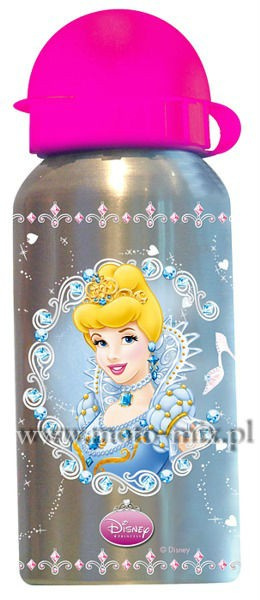 Bidon rowerowy Księżniczki Princess Disney ALUMINIOWY - Atestowany!