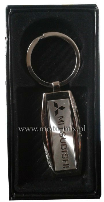 Brelok VIP Mitsubishi srebrny - długi Brelok VIP Mitsubishi srebrny - długi