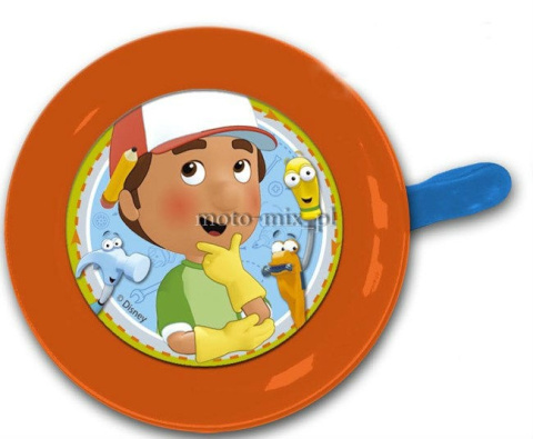 Dzwonek rowerowy - Maniek Złota Rączka - Disney Dzwonek rowerowy - Maniek Złota Rączka - Disney