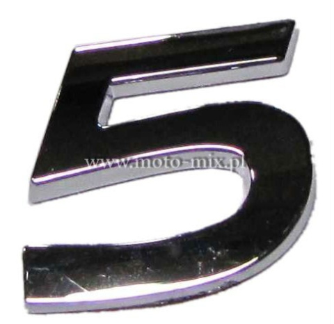 Literki cyfry kursywa 5 (pięć) Literki cyfry kursywa 5 (pięć)