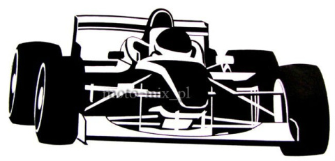 Naklejka tuningowa - Bolid, F1, Kubica Naklejka tuningowa - Bolid, F1, Kubica