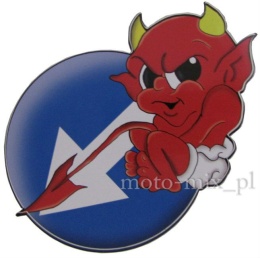 Naklejka tuningowa - Diabeł ze znakiem