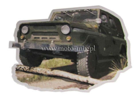 Naklejka tuningowa - Jeep - Terenówka Naklejka tuningowa - Jeep - Terenówka