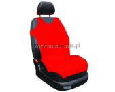 Pokrowce KOSZULKI Bawełna 100% czerwone - przód + tył