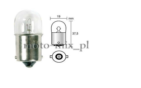 Żarówka 5W 12V BA15s (2szt)