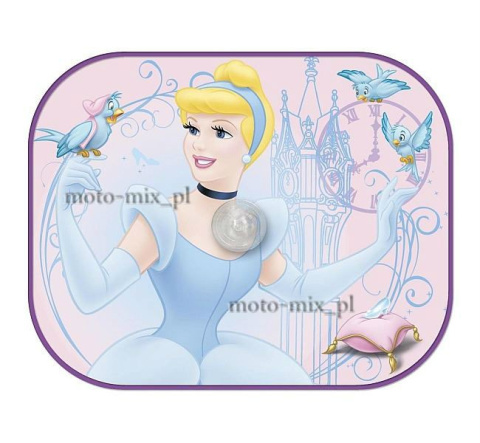 Zasłonki na boczne szyby - Księżniczki PRINCESS - z ptakami Zasłonki na boczne szyby - Księżniczki PRINCESS - z ptakami