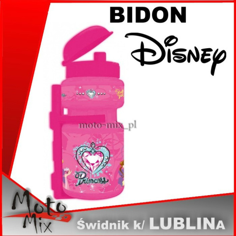 Bidon rowerowy KSIĘŻNICZKI PRINCESS Disney Atestowany! Bidon rowerowy KSIĘŻNICZKI PRINCESS Disney Atestowany!