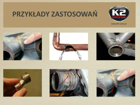 Stalowa plastelina K2 MEGA BOND 20g Stalowa plastelina K2 MEGA BOND 20g
