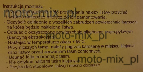 Listwa na progi - gumowa 46 mm - NA metry BEZ KLEJU Listwa na progi - gumowa 46 mm - NA metry BEZ KLEJU