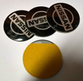 Naklejki na kołpaki NISSAN 56 mm
