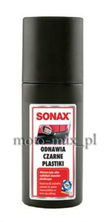 Preparat - CZERNIDŁO do zderzaków Sonax do plastików - odnawia czarne plastiki 100ml Preparat - CZERNIDŁO do zderzaków Sonax do plastików - odnawia czarne plastiki 100ml