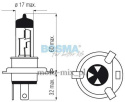 Żarówka H4 12V 60/55W P43T H4 BOSMA