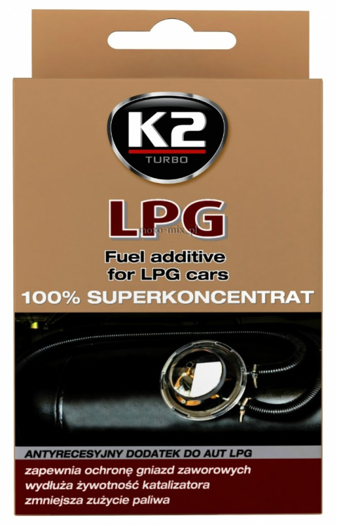 Dodatek do LPG Antyrecesyjny K2 LPG 50 ML Dodatek do LPG Antyrecesyjny K2 LPG 50 ML