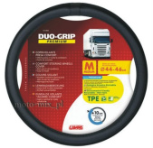 Pokrowiec na kierownicę 44-46 cm M DUO-GRIP czarny TPE