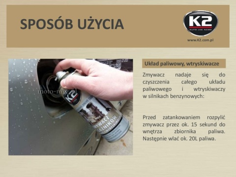 Preparat do czyszczenia GAŹNIKÓW K2 Preparat do czyszczenia GAŹNIKÓW K2
