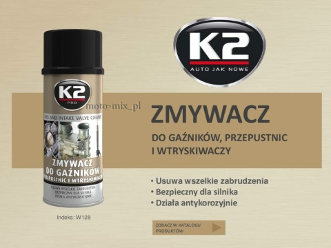 Preparat do czyszczenia GAŹNIKÓW K2 Preparat do czyszczenia GAŹNIKÓW K2