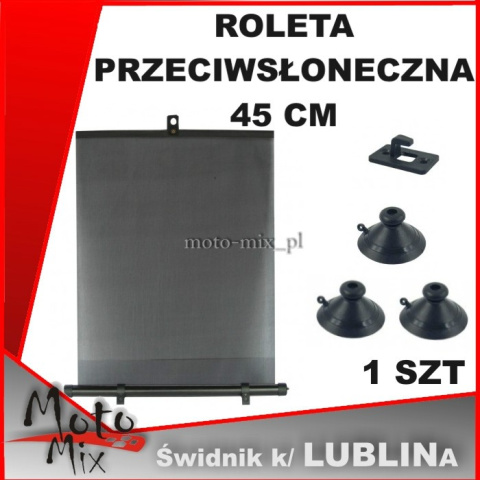 Roleta przeciwsłoneczna 45 cm 1szt. Carcommerce Roleta przeciwsłoneczna 45 cm 1szt. Carcommerce