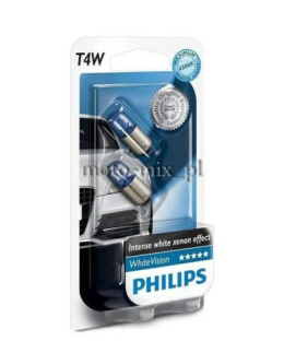 Żarówki 12V 4W - T4W -White Vision