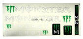 Naklejki Monster Energy blister