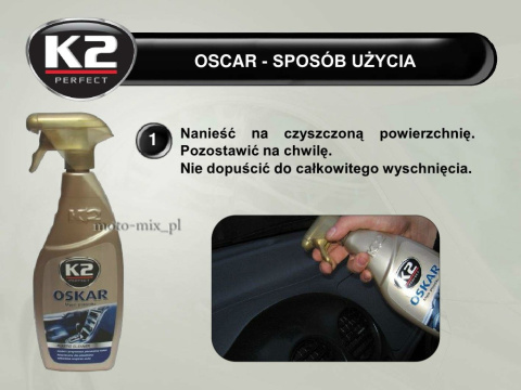 Płyn do czyszczenia plastików K2 OSKAR 770 ML Płyn do czyszczenia plastików K2 OSKAR 770 ML