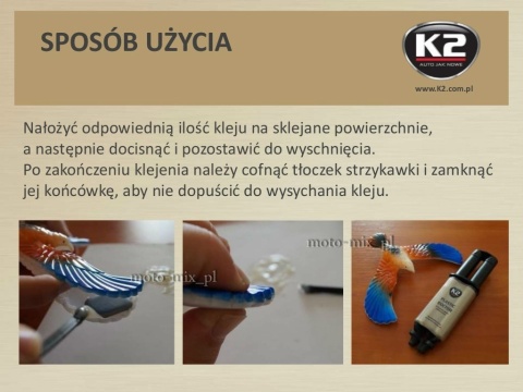 Klej Dwuskładnikowy do plastików PLASTIC DOCTOR BIAŁY K2 28G Klej Dwuskładnikowy do plastików PLASTIC DOCTOR BIAŁY K2 28G