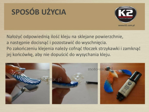 Klej Dwuskładnikowy do plastików PLASTIC DOCTOR CZARNY K2 28G Klej Dwuskładnikowy do plastików PLASTIC DOCTOR CZARNY K2 28G
