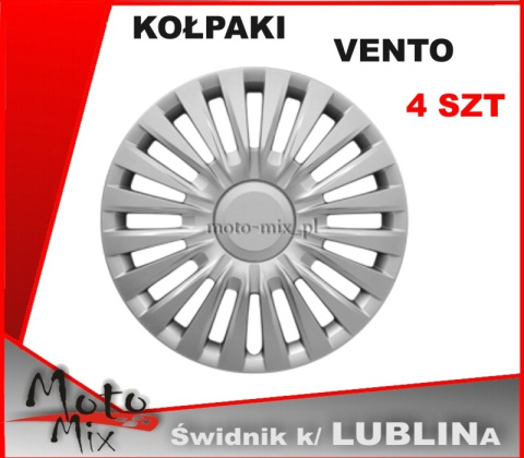 Kołpaki VENTO 16 cali - komplet 4 szt. Kołpaki VENTO 16 cali - komplet 4 szt.