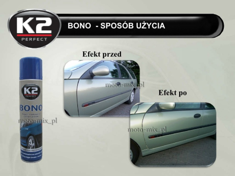 Preparat CZERNIDŁO GUMY I PLASTIKU Bono spray Preparat CZERNIDŁO GUMY I PLASTIKU Bono spray