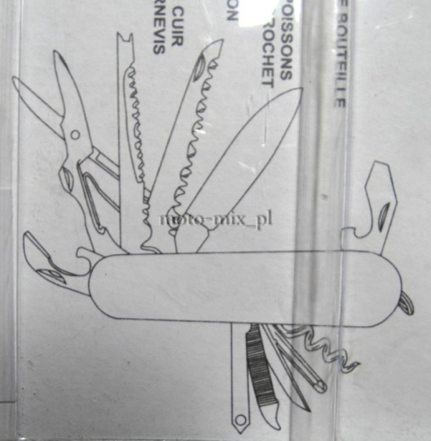 Scyzoryk wielofunkcyjny 14 W 1 Scyzoryk wielofunkcyjny 14 W 1