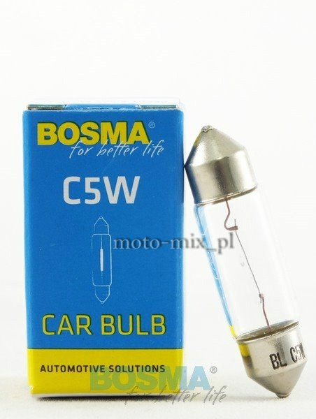Żarówka RURKOWA C5W 36mm 5W Żarówka RURKOWA C5W 36mm 5W