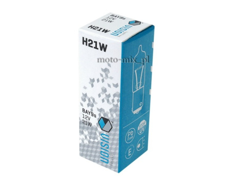 Żarówka VISION H21W 12V 21W BAY9s, E4 Żarówka VISION H21W 12V 21W BAY9s, E4