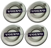 Naklejki na kołpaki Volvo 50 mm silikonowe