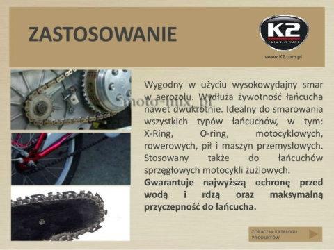 Smar SYNTETYCZNY SMAR DO ŁAŃCUCHÓW 500ML Smar SYNTETYCZNY SMAR DO ŁAŃCUCHÓW 500ML