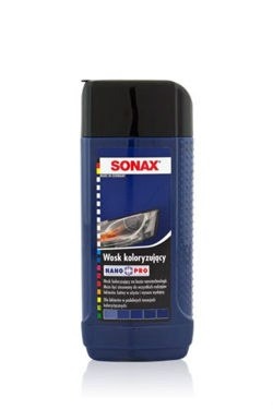 Wosk koloryzujący Sonax 250ml - niebieski