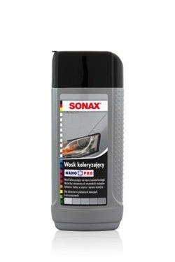 Wosk koloryzujący Sonax 250ml - szary