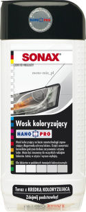 Wosk koloryzujący Sonax 500ml biały