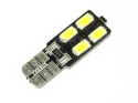 Żarówka samochodowa LED W5W T10 4 SMD 5630 CAN BUS jednostronna