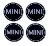 Naklejki na kołpaki MINI 60 mm silikonowe