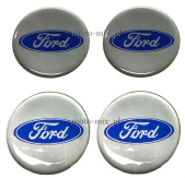 Naklejki na kołpaki FORD 60 mm silikonowe
