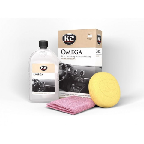Żel do pielegnacji deski rozdzielczej K2 OMEGA 500 ML Żel do pielegnacji deski rozdzielczej K2 OMEGA 500 ML