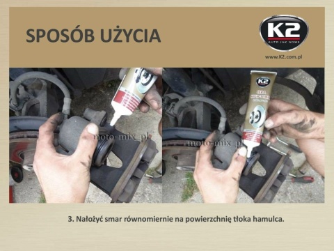 Smar syntetyczny do zacisków hamulcowych 18mlK2 Smar syntetyczny do zacisków hamulcowych 18mlK2