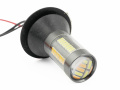 Światła do jazdy dziennej LED 12V DRL 2w1 z kierunkowskazem Żarówki 66 SMD 4014