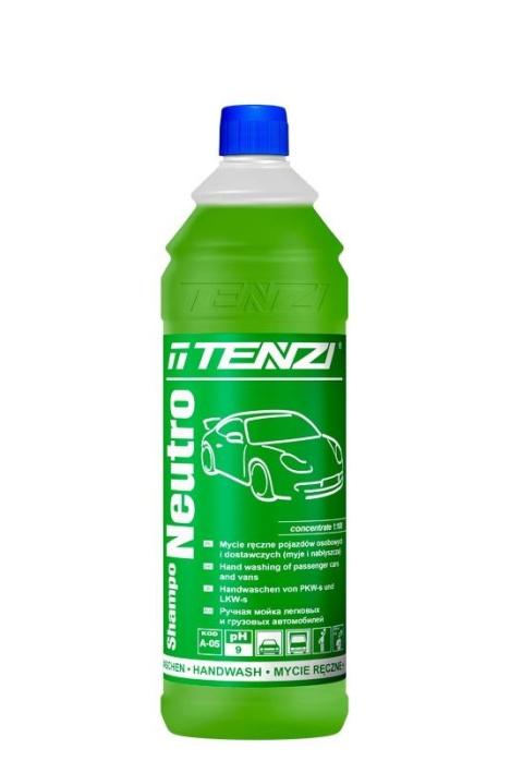 Szampon Tenzi Shampo Neutr do mycia ręcznego neutralne pH 1L Szampon Tenzi Shampo Neutr do mycia ręcznego neutralne pH 1L