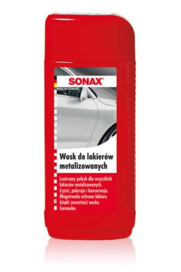 Wosk do lakierów metalizowanych 250m Sonax