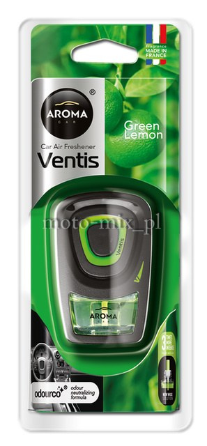 Zapach LEMON Aroma Car VENTIS Zapach LEMON Aroma Car VENTIS